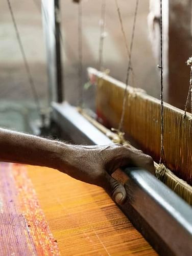 Recycled Textile Weaving