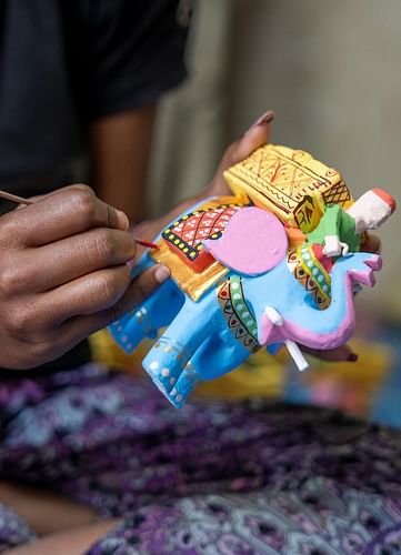 Traditional Handpainting on Wood
