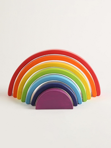 Vibrant-Wooden-Rainbow-Arch-Green