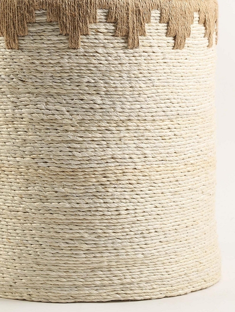 Jute-Laundry-Basket