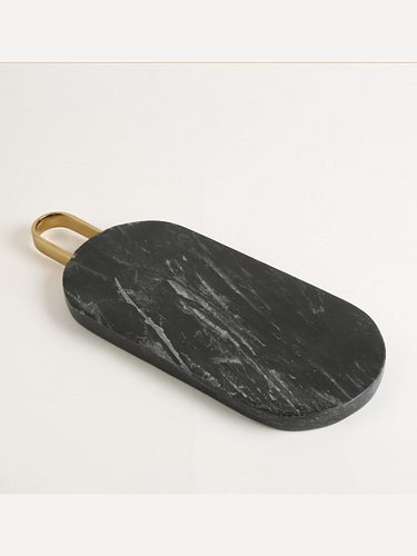 Charcoal Grey Marble Cheese Board - Medium