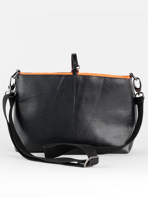 Tyre-Tube-Orange-Vest-Sling-Bag