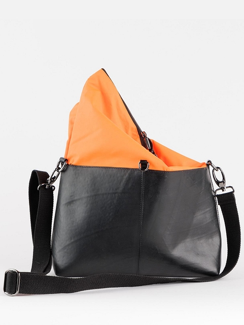 Tyre-Tube-Orange-Vest-Sling-Bag
