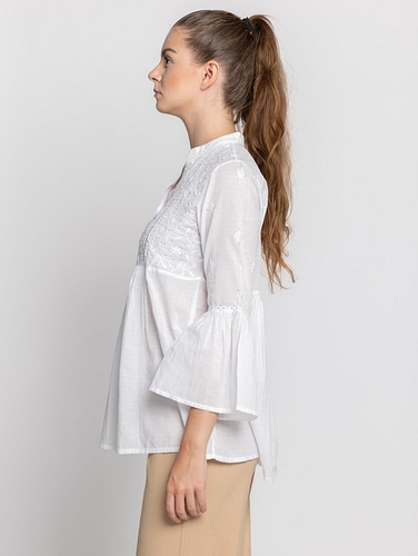 Embroidered-White-Cotton-Top-Puff-Sleeves