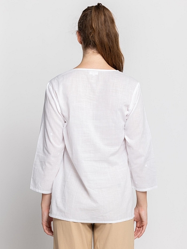 Embroidered-White-Cotton-Top