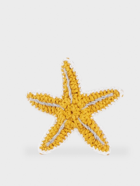 Crochet-Starfish-Worn-Orange