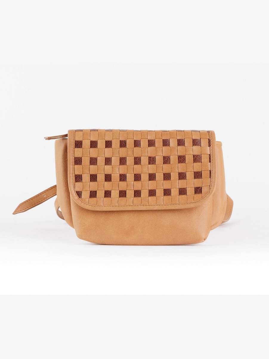 Leather-Flap-Fanny-Bag