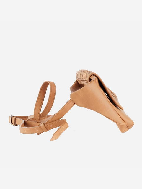 Leather-Flap-Fanny-Bag