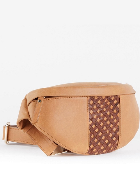 Tan-Brown-Leather-Fanny-Bag