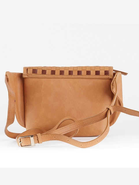 Tan-Brown-Leather-Fanny-Bag