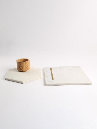 Marble Square Cutting Board 