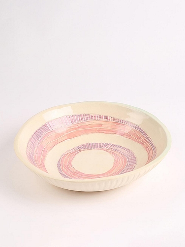 Spiral Lines Set Metallic Cream