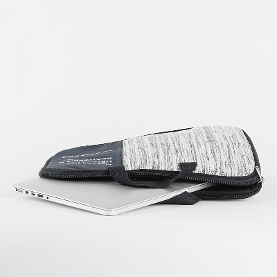 Upcycled Plastic Laptop Sleeve with Digital Print