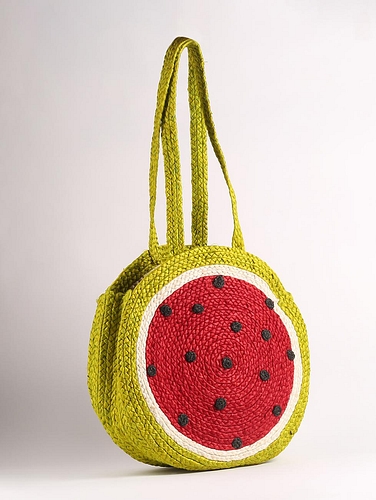 Watermelon Handbag Util Bright Red