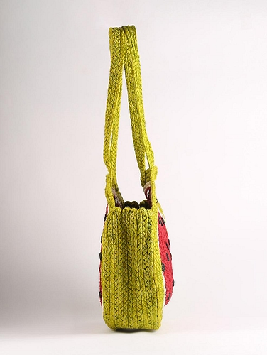Watermelon Handbag Util Bright Red