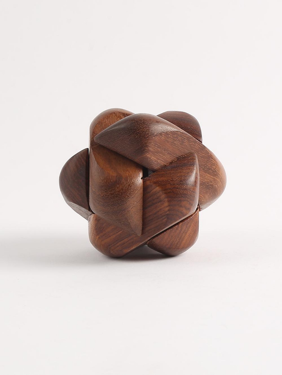 Wooden Joinery Sphere Puzzle - Big 