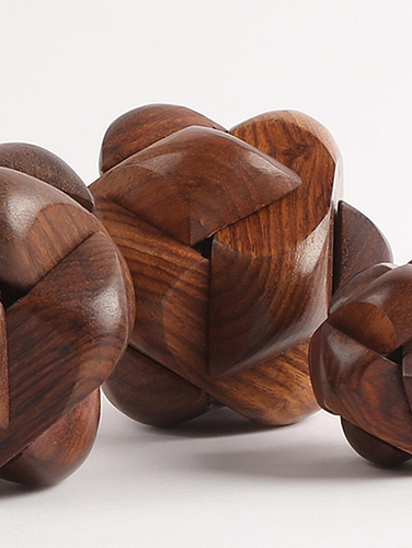 Wooden Joinery Sphere Puzzle - Big 