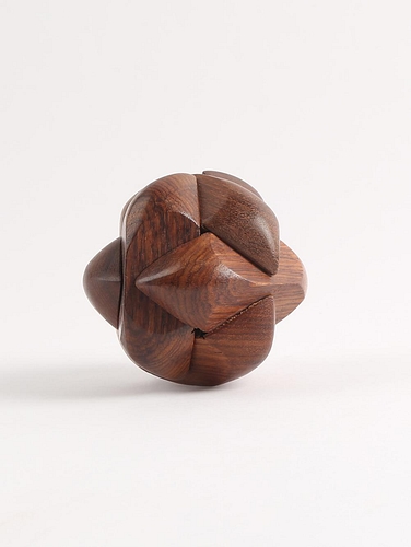 Wooden Joinery Sphere Puzzle - Big 