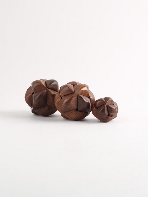 Wooden Joinery Sphere Puzzle - Small