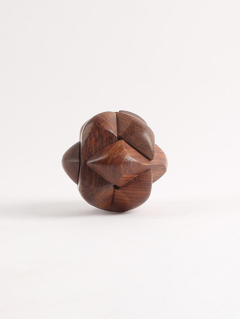 Wooden Joinery Sphere Puzzle - Small