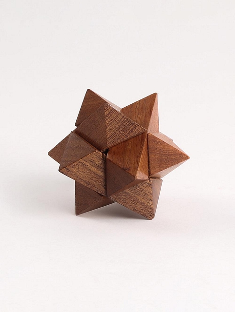 Wooden Joinery Star Puzzle - Small