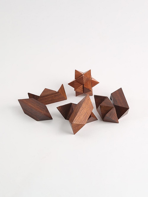 Wooden Joinery Star Puzzle - Small