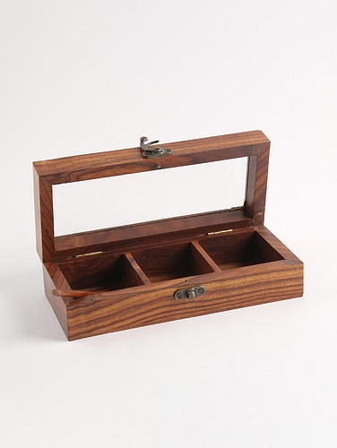 Wooden Masala Box - Small 3 