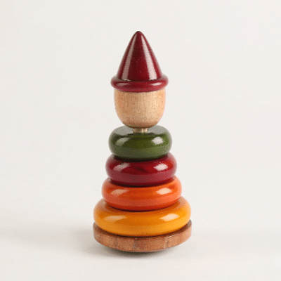 Wooden Rolly Polly Stacking Joker