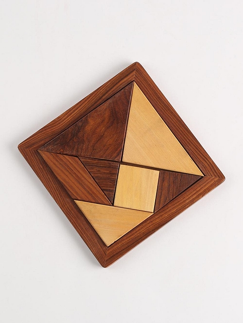Wooden Tentagram - Big