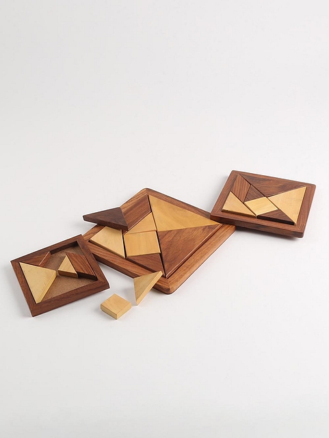 Wooden Tentagram - Big