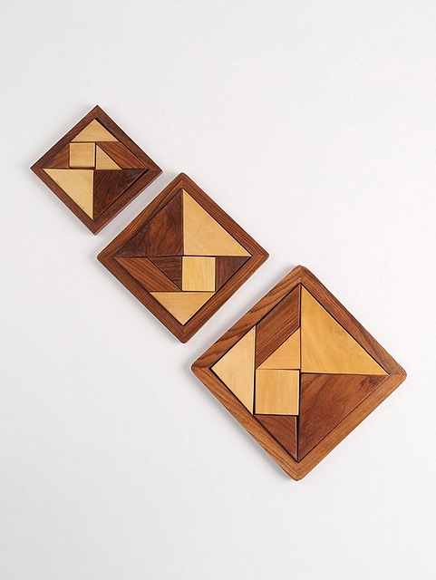 Wooden Tentagram - Small