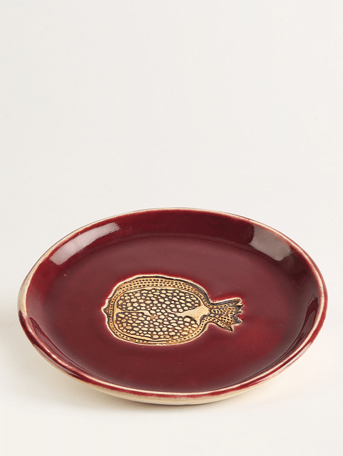 Ceramic Pomegranate Plate