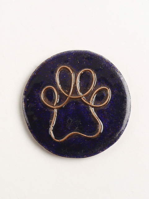 Copper Enamel Fridge Magnet