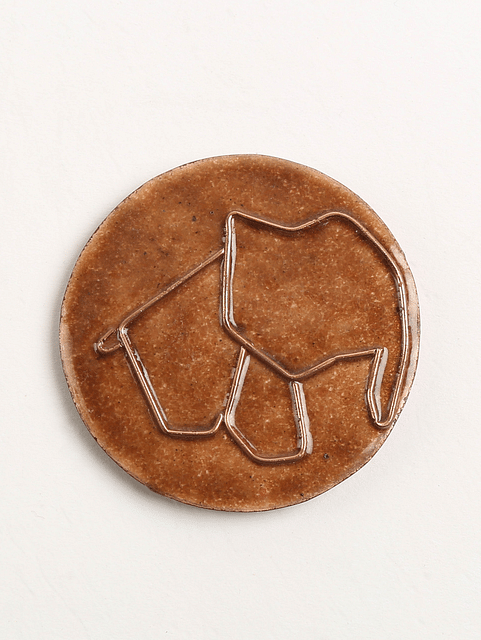 Copper Enamel Fridge Magnet