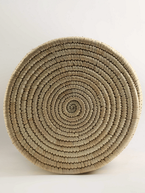 Sabai grass laundry basket with handles