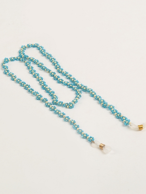 Glass-bead Floral Spectacles Chain