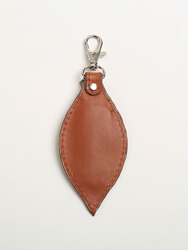 Leather Coin Keychain