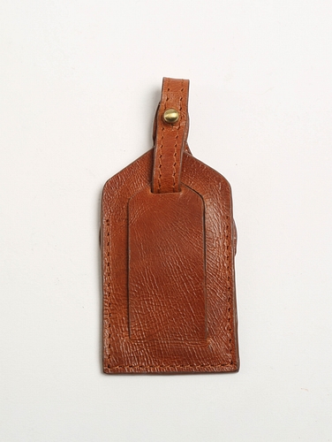 Leather Luggage Tag