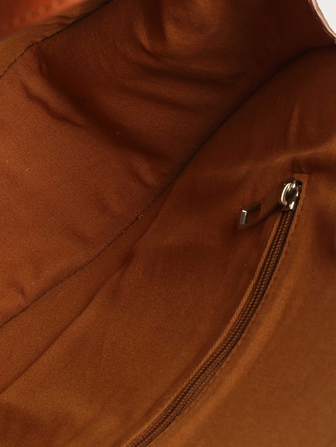 Leather Circular Bag