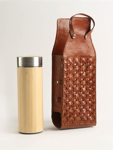 Leather Bottle Case