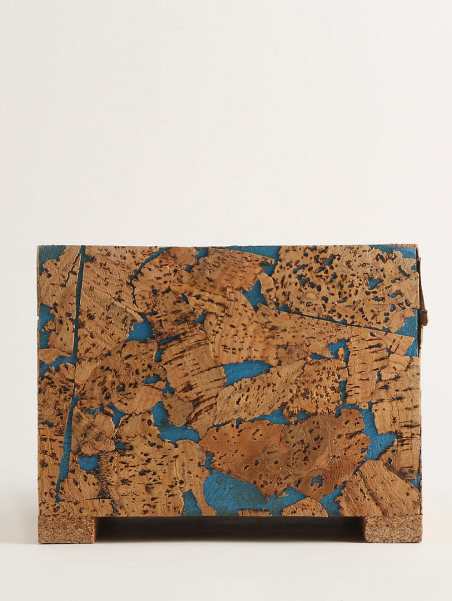 Cork Brown Square Planter - Big