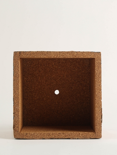 Cork Brown Square Planter - Big